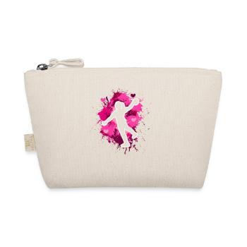 Handball Handballerin Frauen Handball - Bio-Täschchen - Natur - Vorne