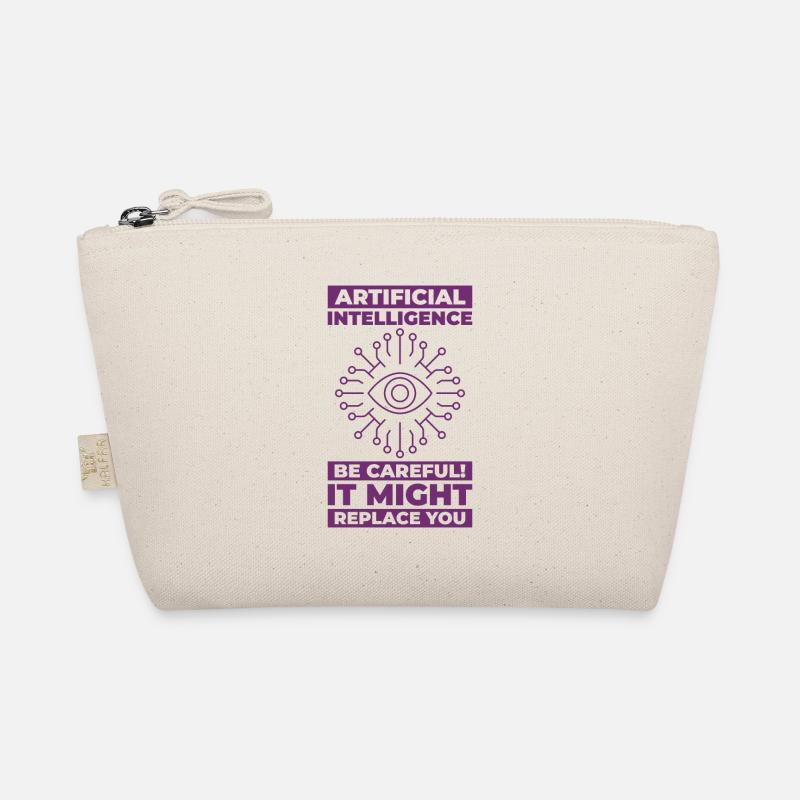 AI Machine Learning Computer Geek Technology Robot Organic Pouch