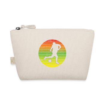 Fußballspieler Fußballer Fußball Fußballtrainer - Bio-Täschchen - Natur - Vorne