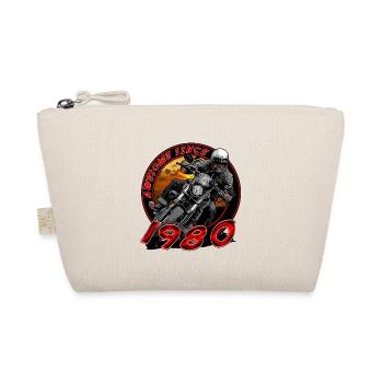 Génial depuis 1980, anniversaire du motard - Trousse biologique - nature - Devant