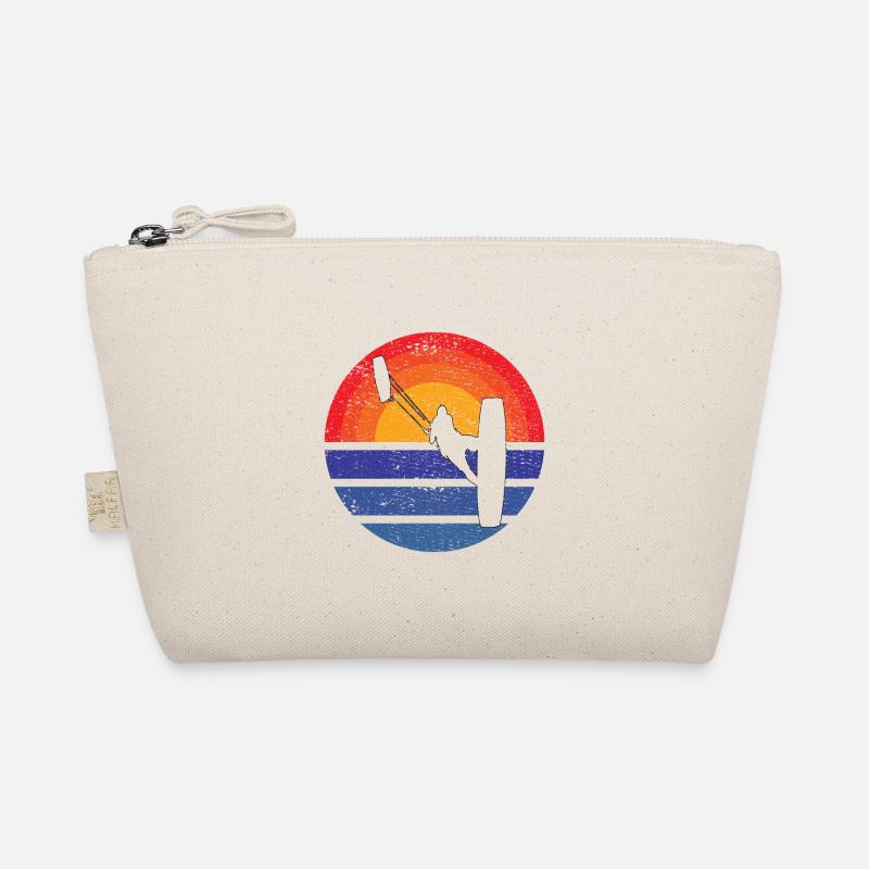 Kitesurfer Surfen Windsurfer Geschenk Windsurfing Bio-Täschchen