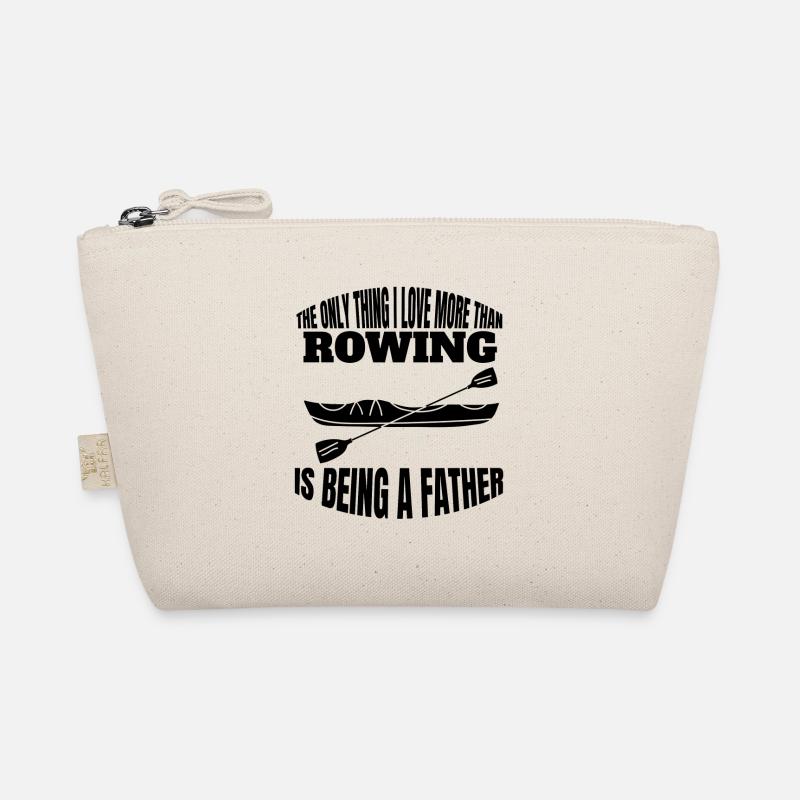 Rower father Rowing club Dad rowing Rowing dad Organic Pouch