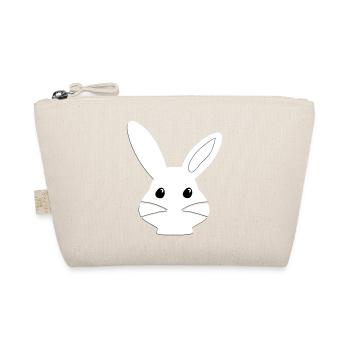 Wonderland Bunny Dessin animé Pâques Mignon - Trousse biologique - nature - Devant