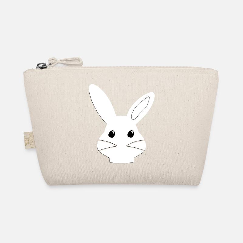 Wonderland Bunny Cartoon Easter Cute Organic Pouch