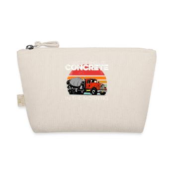 J’aime l’odeur du béton drôle de maçon de ciment - Trousse biologique - nature - Devant