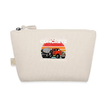 J’aime l’odeur du béton drôle de maçon de ciment - Trousse biologique - nature - Devant