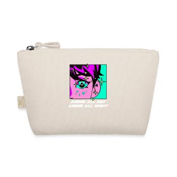 Anime toute la journée Anime toute la nuit drôle - Trousse biologique - nature - Devant