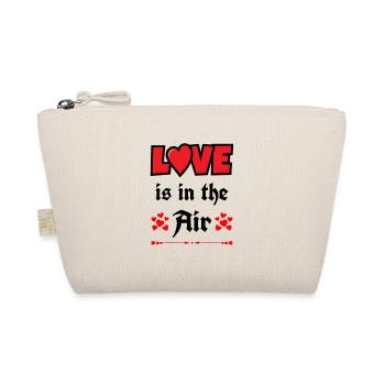 Valentine's day, Valentine's day, Valentine's day, - Organic Pouch - nature - Front