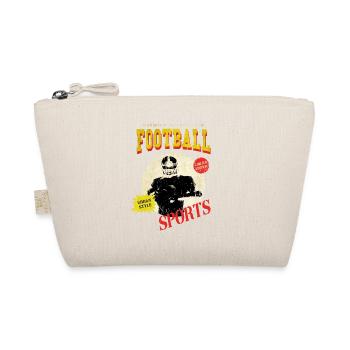Joueur de football américain Vintage Retro USA Sport - Trousse biologique - nature - Devant