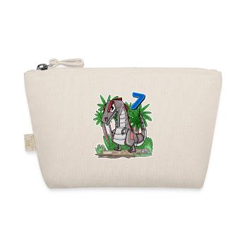 7 ans - 7ème anniversaire avec motif animal - Dino - Trousse biologique - nature - Devant