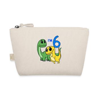 6 ans - 6ème anniversaire avec motif animal - Dino - Trousse biologique - nature - Devant