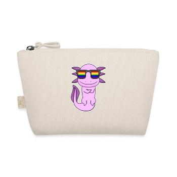 Gay Rainbow - Axolotl avec lunettes - Trousse biologique - nature - Devant