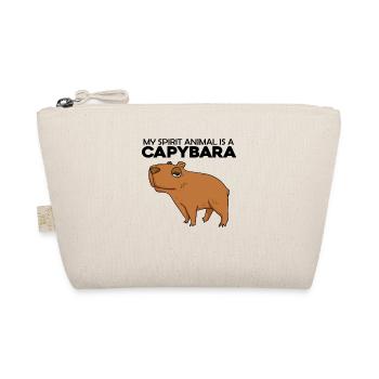 Capybara Capybara Cadeau - Trousse biologique - nature - Devant