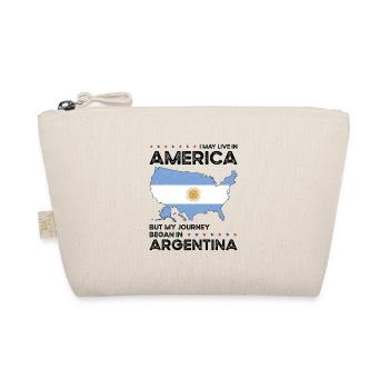 Geboren Argentinien Argentinien Amerikanisch USA - Bio-Täschchen - Natur - Vorne