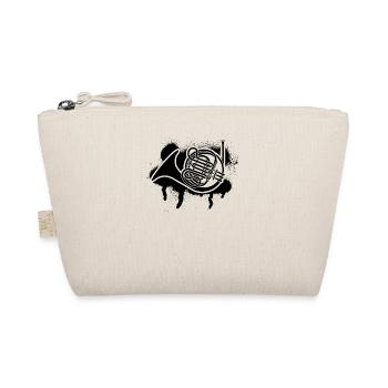 French horn French horn player French hornist - Organic Pouch - nature - Front