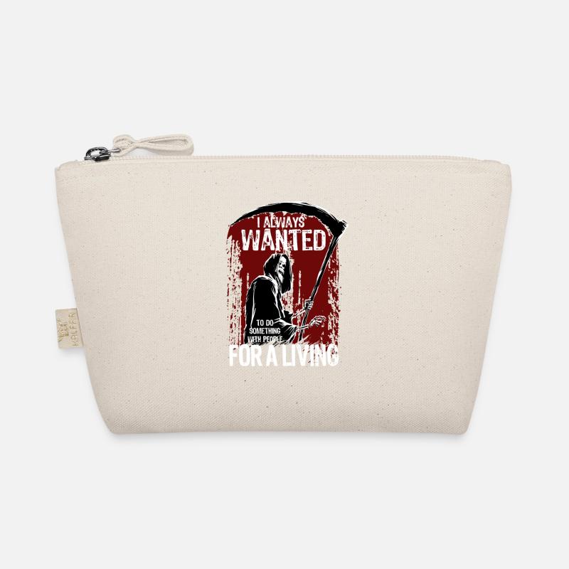 Beruflich was mit Menschen machen - Spruch Bio-Täschchen