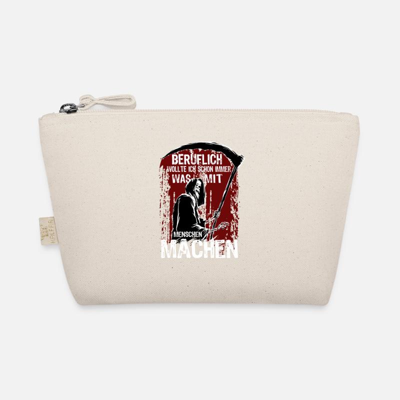 Beruflich was mit Menschen machen - Spruch Bio-Täschchen