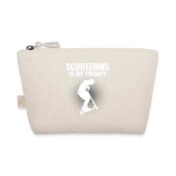 Scooter Scooter Scooter Gift - Organic Pouch - nature - Front