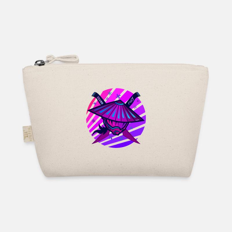 Samurai Monster Sword violet Organic Pouch