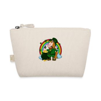 Licorne Leprechaun - Licorne de St Patrick - Trousse biologique - nature - Devant