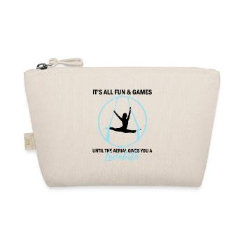 Aerial Silks for Aerial Yoga and Aerial Gymnastics - Organic Pouch - nature - Front