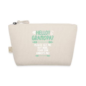 Bonjour grand-père s’il vous plaît sortez-moi d’ici - Trousse biologique - nature - Devant
