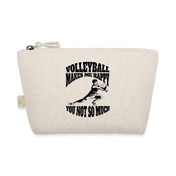 Volleyball Beach Volleyball Cadeau Volleyball Joueur de volleyball - Trousse biologique - nature - Devant