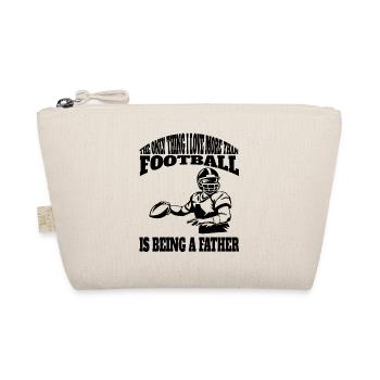 Fan de football Papa Entraîneur de football américain - Trousse biologique - nature - Devant