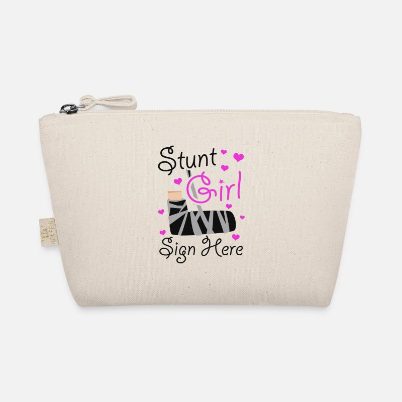 Signe de cascade de fille ici Trousse biologique