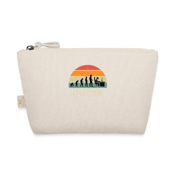 evolution vintage gamer pc homme humour geek ado - Trousse biologique - nature - Devant