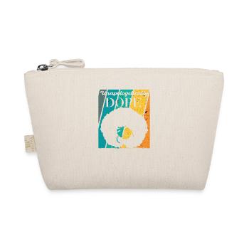 Unexcused Strong Queen Woman - Organic Pouch - nature - Front