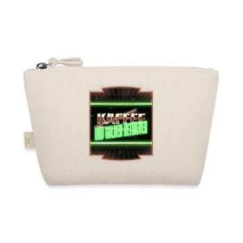 kaffee morgen geburtstagsgeschenk lieblingshund - Bio-Täschchen - Natur - Vorne