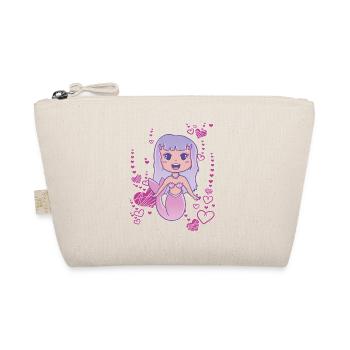 Amour cœur de sirène - Trousse biologique - nature - Devant