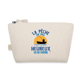 La Pêche Me Rend Heureux Cadeau Pêcheur Humour - Trousse biologique - nature - Devant