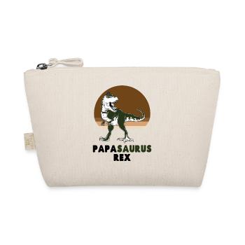 Papasaurus Rex Idée Cadeau Papa Dinosaure Drôle - Trousse biologique - nature - Devant