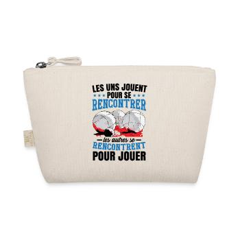 Boccia Bouliste Proverbe Pétanque - Trousse biologique - nature - Devant