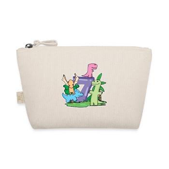 7 ans - 7ème anniversaire avec motif animal - Dino - Trousse biologique - nature - Devant