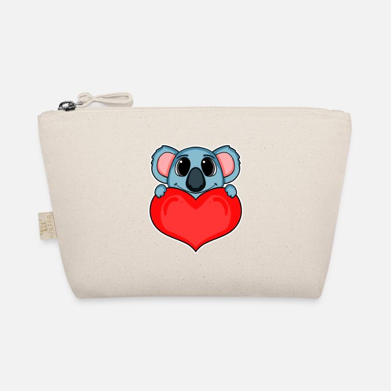 Koala avec cœur - Amour romantique Trousse biologique