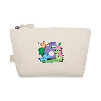 6 ans - 6ème anniversaire avec motif animal - Dino - Trousse biologique - nature - Devant