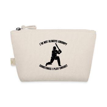 Cricket Team Cricket Saying Gift Cricket Fan - Organic Pouch - nature - Front