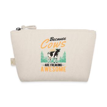 Cow Cattle breeder Farmer Farmer Cows - Organic Pouch - nature - Front