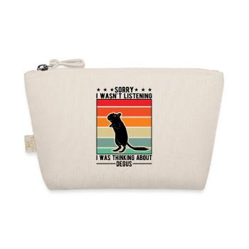 Degu Gift Shrub Rat Forest Degu - Organic Pouch - nature - Front