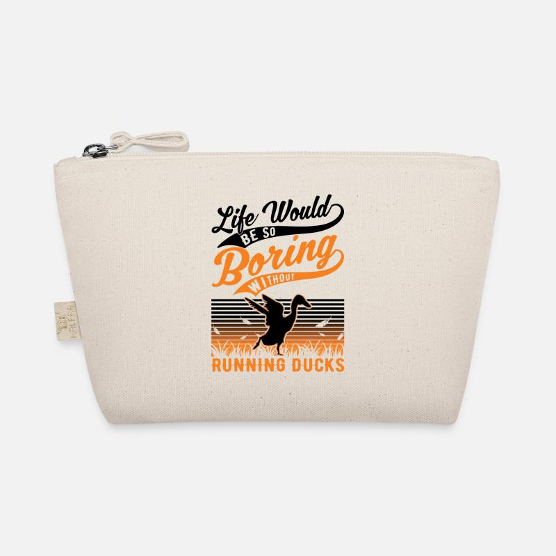 Indian Running Duck Gift Running Duck Organic Pouch