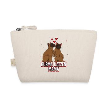 Burma Katzen Mama - Bio-Täschchen - Natur - Vorne