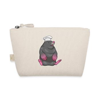 Mole Chef Chef Hat Cooking - Organic Pouch - nature - Front