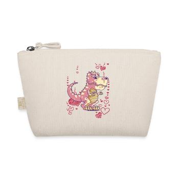 cool dinosaure T-Rex pour les filles - Trousse biologique - nature - Devant