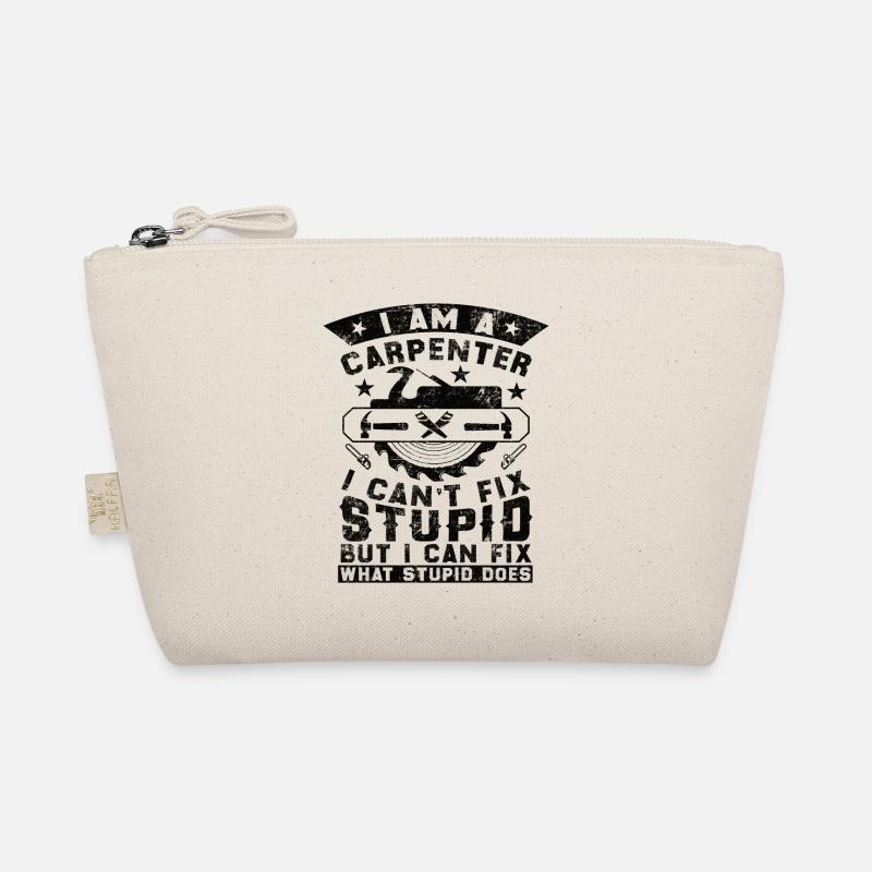 Carpenter Carpenter Wood Craft Tool Building Organic Pouch