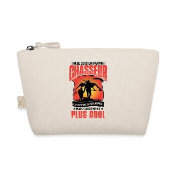Je Suis Un Papa Chasseur - Trousse biologique - nature - Devant