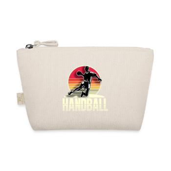 Handball Handballer - Bio-Täschchen - Natur - Vorne