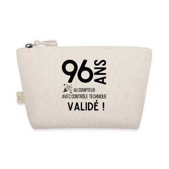 Anniversaire 96 ans humour adulte cadeau - Trousse biologique - nature - Devant